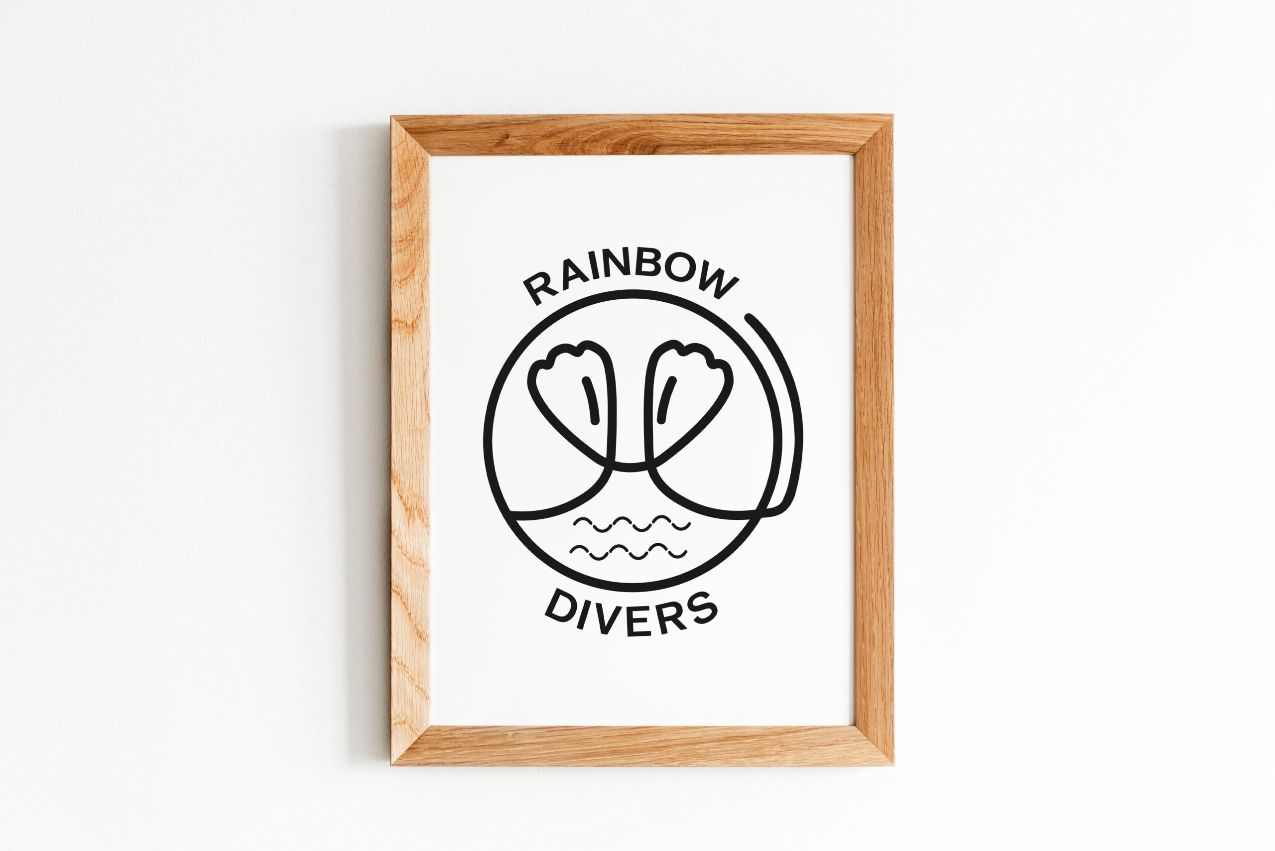 Rainbow Divers様 ロゴ制作 | mei.design|石川県金沢市でWEBと紙の制作